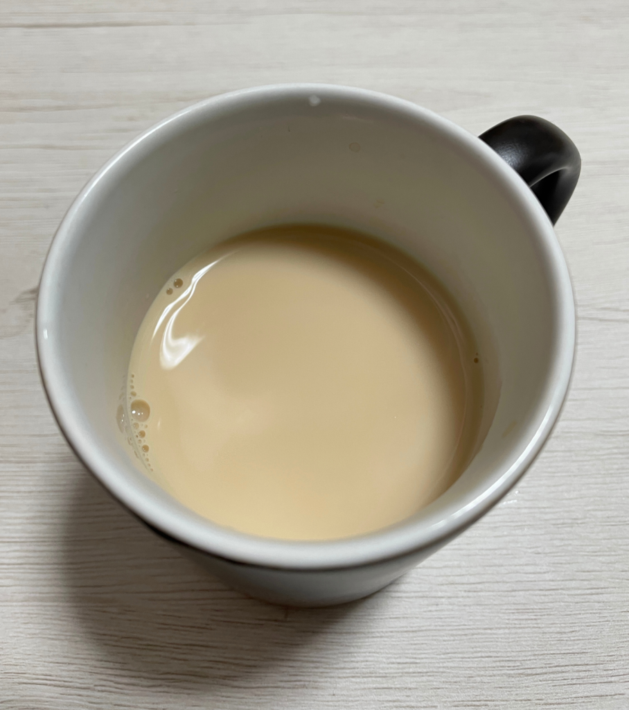 ティーバッグ 2回目 ミルクティー