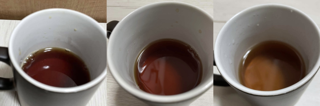 ティーバッグ 1回目 2回目 3回目 比較