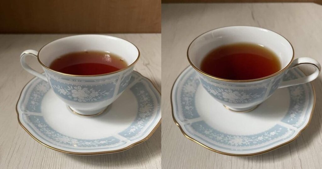 セイロンティーの茶葉とティーバッグの比較