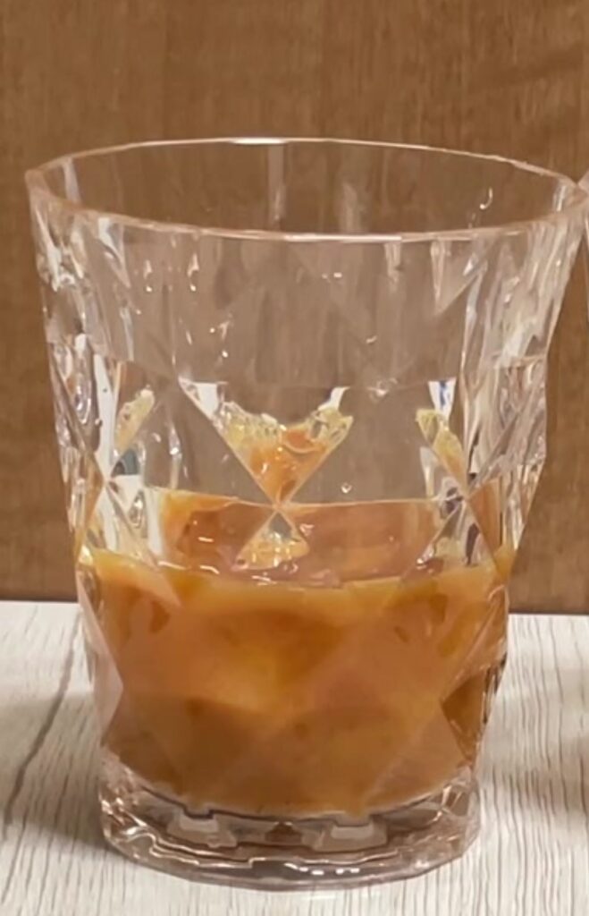 クリームダウンが起こった紅茶