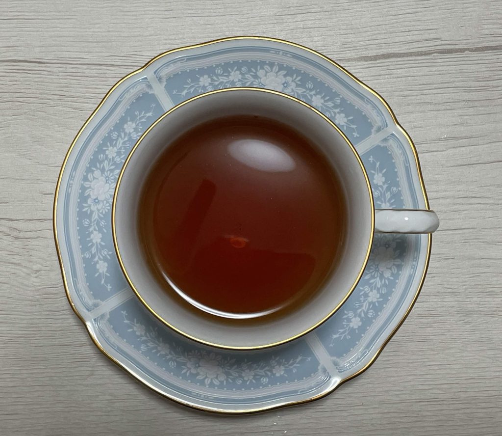リプトン イエローラベルを20秒だけ抽出した紅茶